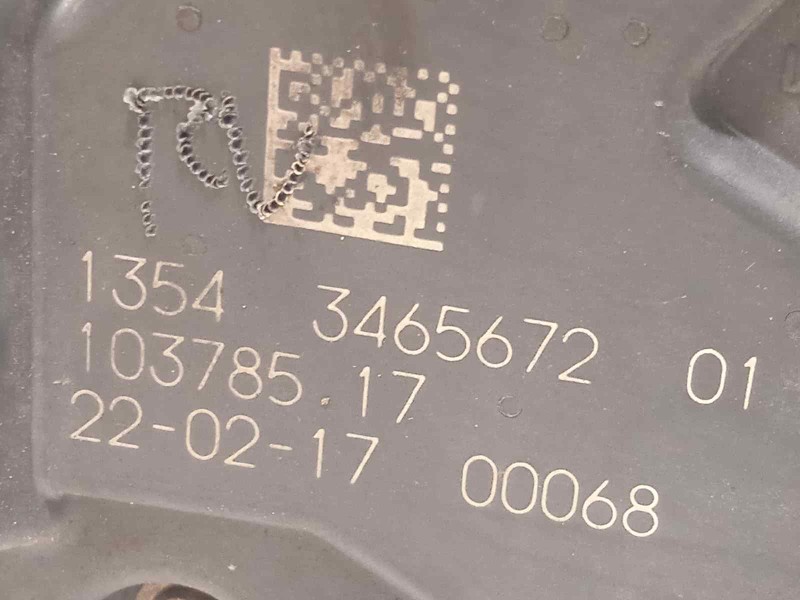 Recambio de caja mariposa para toyota auris 1.6 d-4d cat referencia OEM IAM 3465672  13543465672