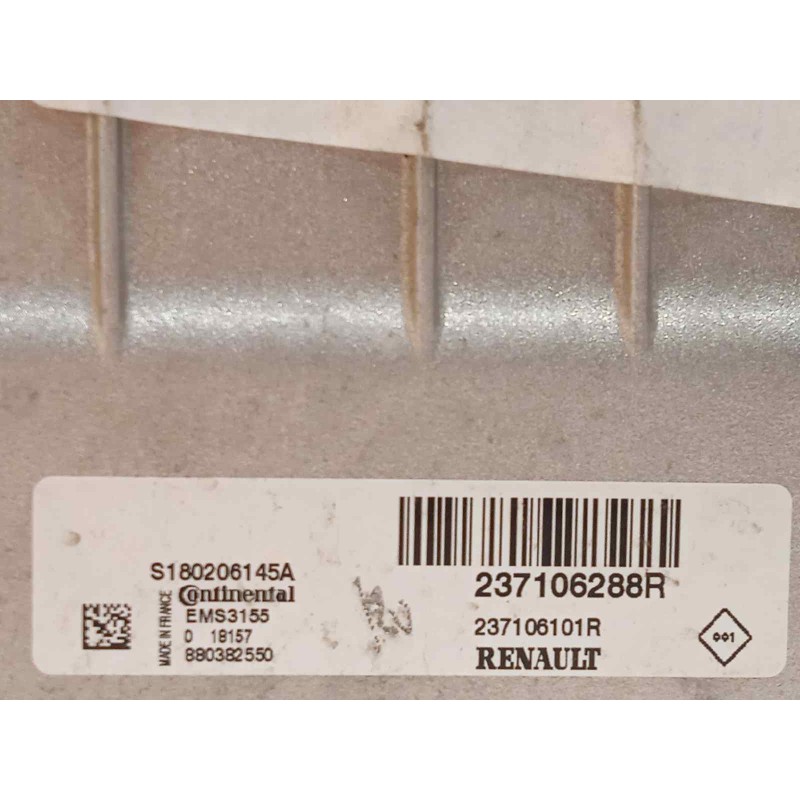 Recambio de centralita motor uce para renault kadjar 1.2 tce energy referencia OEM IAM 237106288R  237106101R