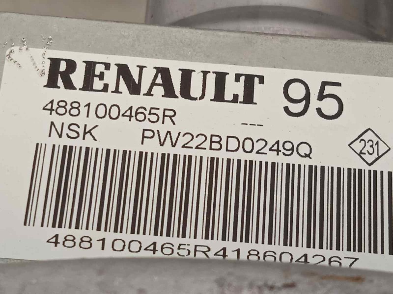 Recambio de columna direccion para renault kadjar 1.2 tce energy referencia OEM IAM 488100465R  488109621R