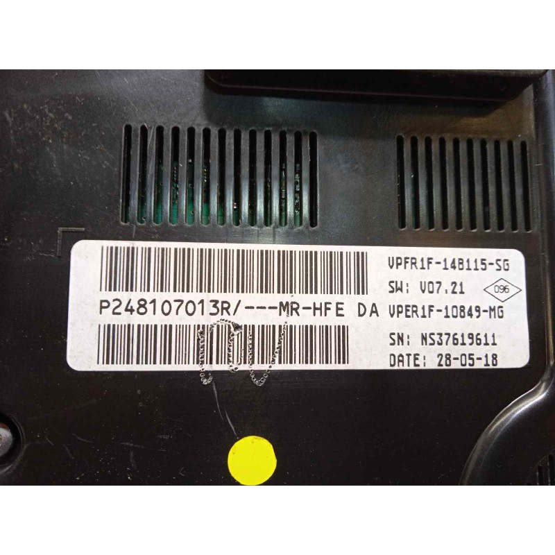 Recambio de cuadro instrumentos para renault kadjar 1.2 tce energy referencia OEM IAM 248107013R  