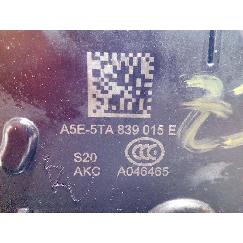 Recambio de cerradura puerta trasera izquierda para seat ateca (kh7) 1.6 tdi referencia OEM IAM 5TA839015E  A5E5TA839015E