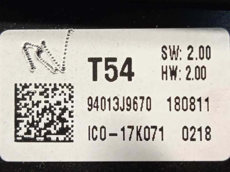 Recambio de cuadro instrumentos para hyundai kona 1.0 tgdi cat referencia OEM IAM 94013J9670  