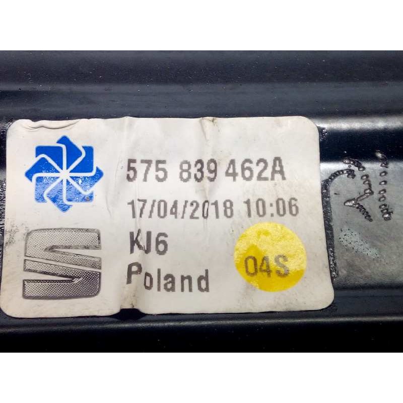 Recambio de elevalunas trasero derecho para seat ateca (kh7) 1.6 tdi referencia OEM IAM 575839462A  