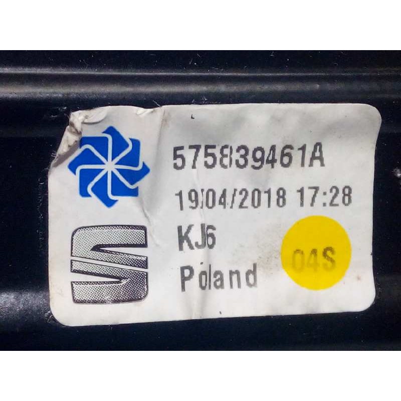 Recambio de elevalunas trasero izquierdo para seat ateca (kh7) 1.6 tdi referencia OEM IAM 575839461A  