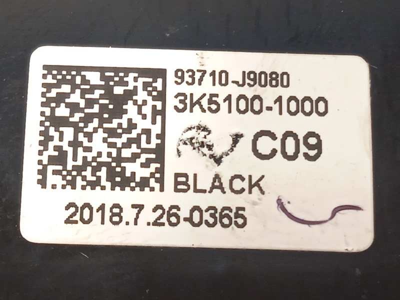 Recambio de mando luces para hyundai kona 1.0 tgdi cat referencia OEM IAM 93710J9080  3K51001000