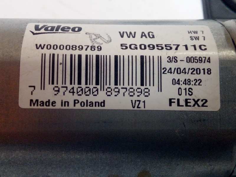 Recambio de motor limpia trasero para seat ateca (kh7) 1.6 tdi referencia OEM IAM 5G0955711C  