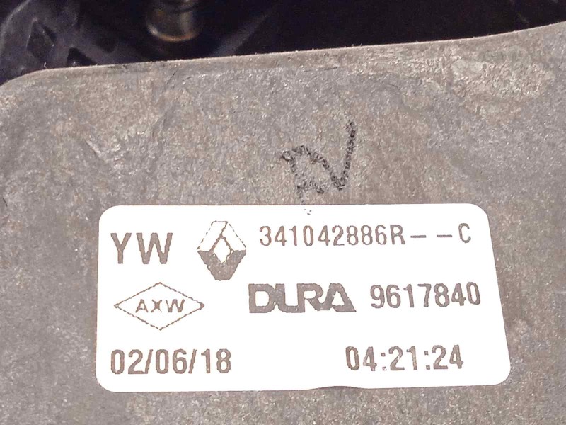 Recambio de palanca cambio para renault kadjar 1.2 tce energy referencia OEM IAM 341042886R  