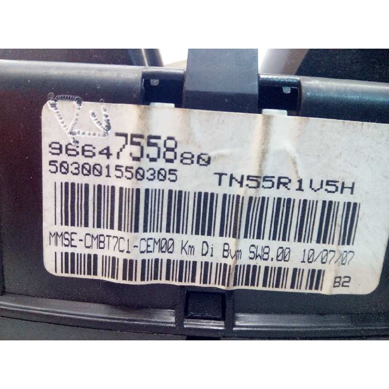 Recambio de cuadro instrumentos para peugeot 308 sport referencia OEM IAM 9664755880  9806132480