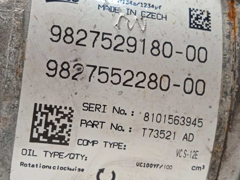 Recambio de compresor aire acondicionado para peugeot 3008 allure referencia OEM IAM 9827529180  9827552280