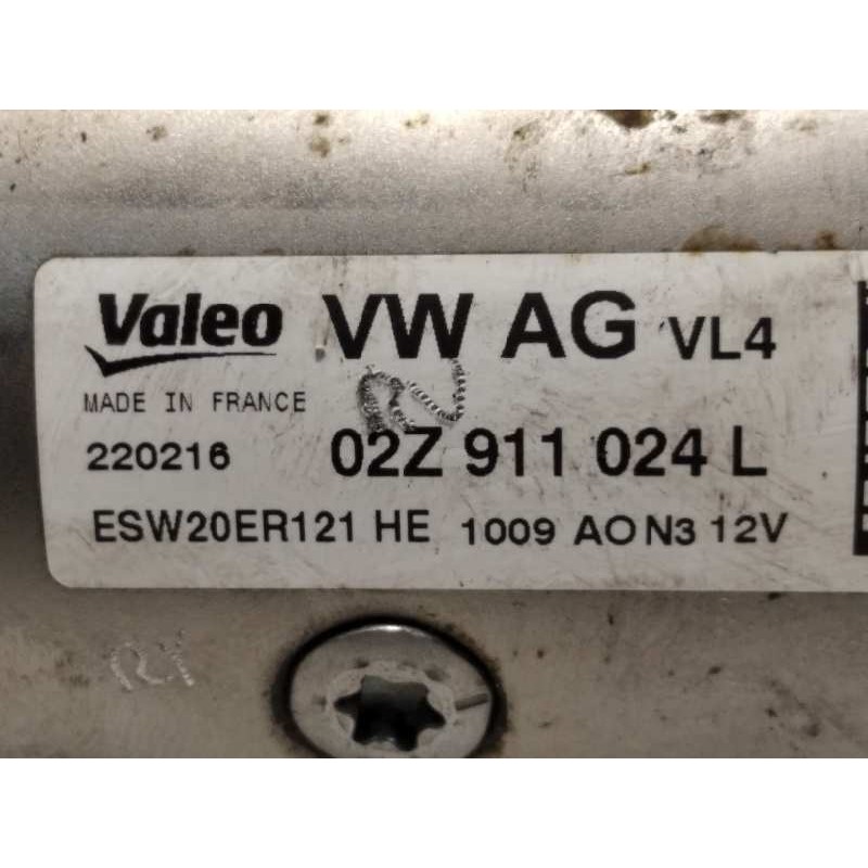 Recambio de motor arranque para seat leon (5f1) reference referencia OEM IAM 02Z911024L  ESW20ER121