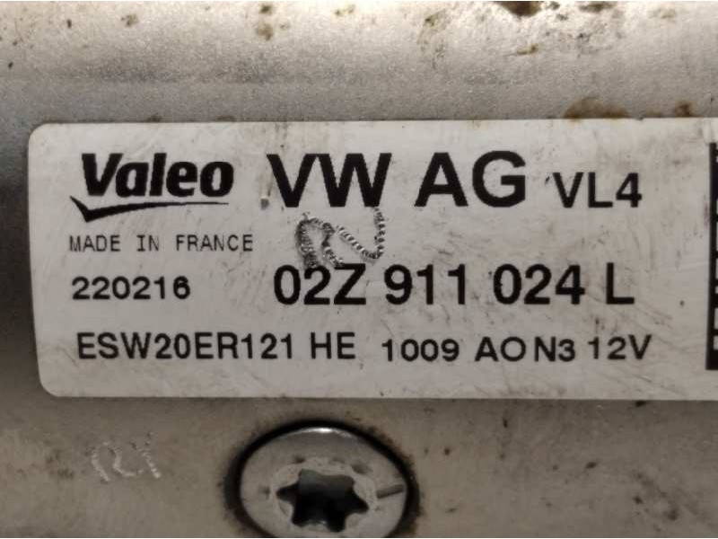 Recambio de motor arranque para seat leon (5f1) reference referencia OEM IAM 02Z911024L  ESW20ER121