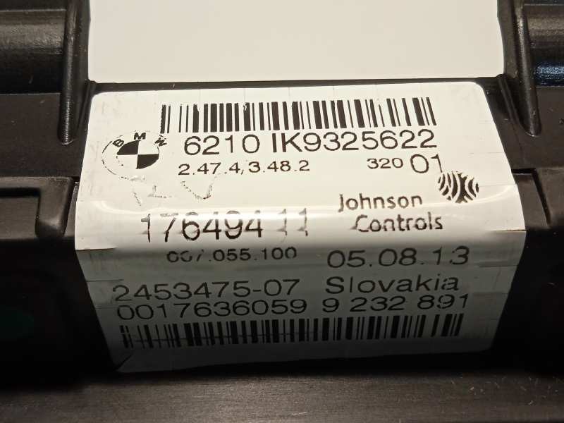 Recambio de cuadro instrumentos para bmw serie 1 lim. (f21) 116d referencia OEM IAM 62109325622  