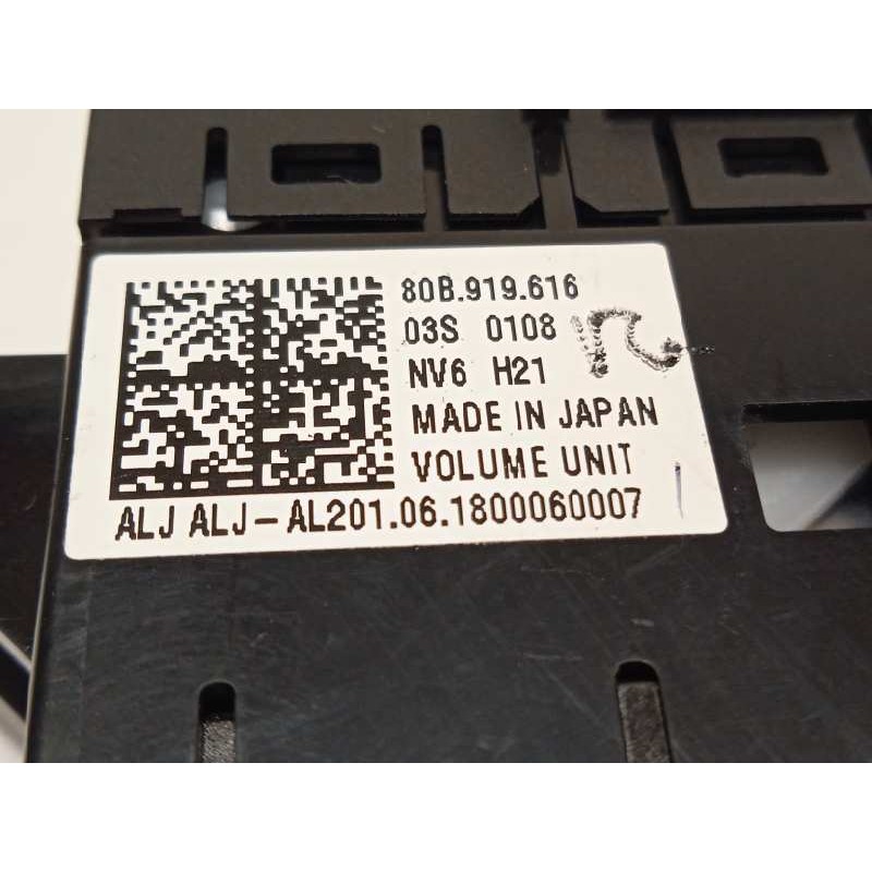 Recambio de interruptor para audi q5 (fyb) 2.0 tdi referencia OEM IAM 80B919616  