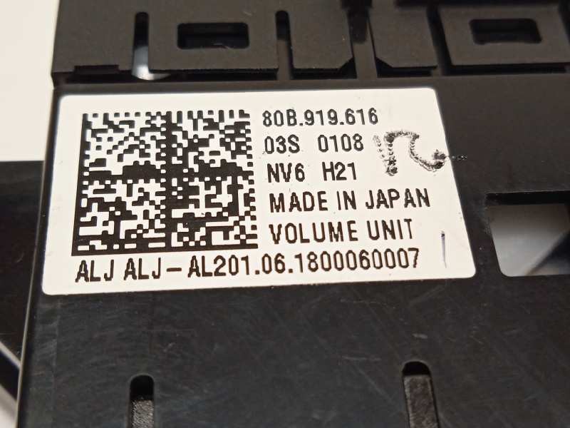 Recambio de interruptor para audi q5 (fyb) 2.0 tdi referencia OEM IAM 80B919616  