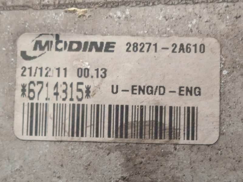 Recambio de intercooler para kia cee´d sporty wagon active referencia OEM IAM 282712A610  282702A611