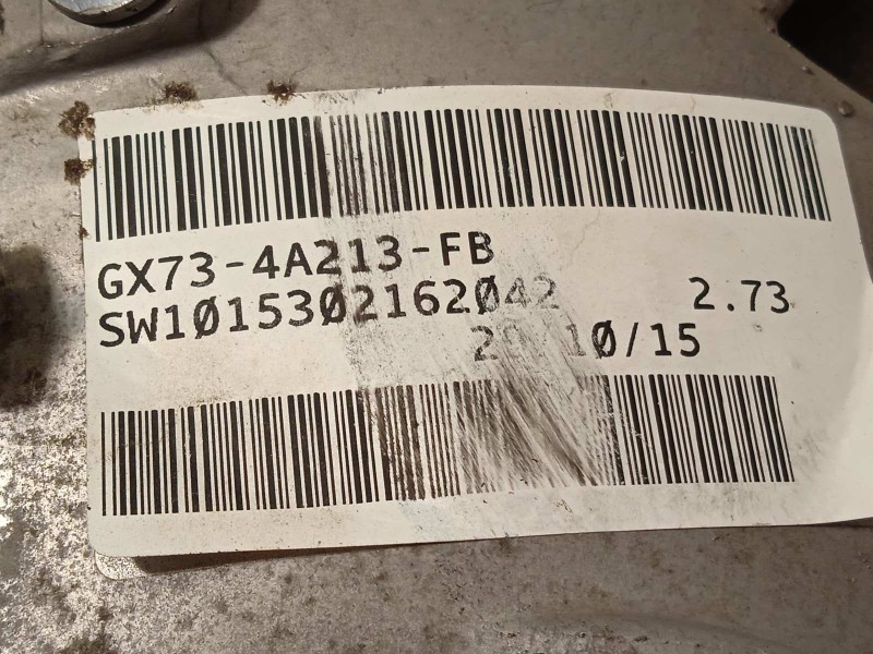 Recambio de diferencial trasero para jaguar xe 2.0 diesel cat referencia OEM IAM GX734A213FB  T2H8647