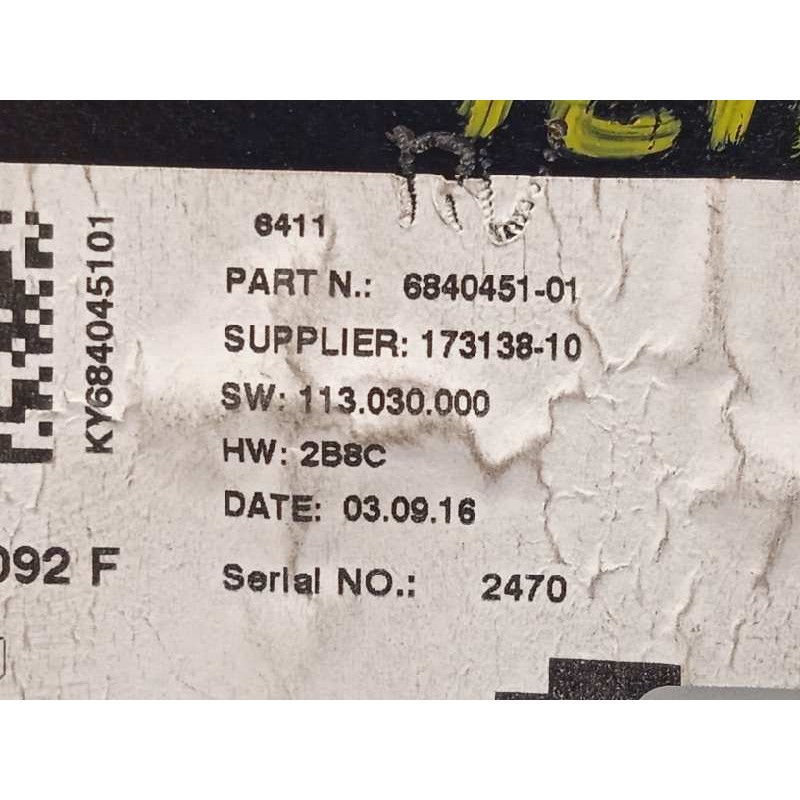 Recambio de modulo electronico para mini mini 5-trg. (f55) one referencia OEM IAM 6840451  64116840451