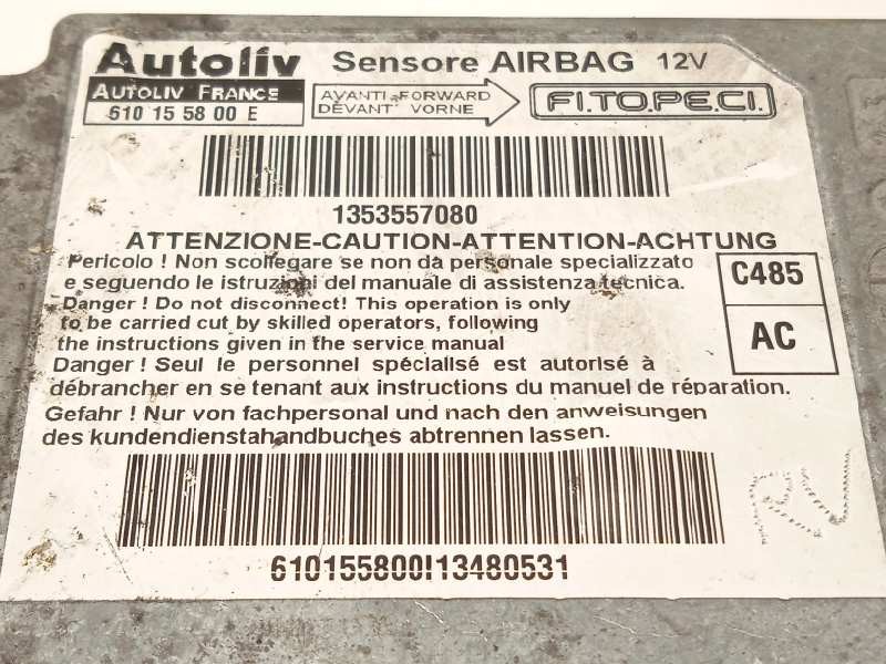Recambio de centralita airbag para fiat fiorino 1.3 16v jtd cat referencia OEM IAM 610155800E  1353557080