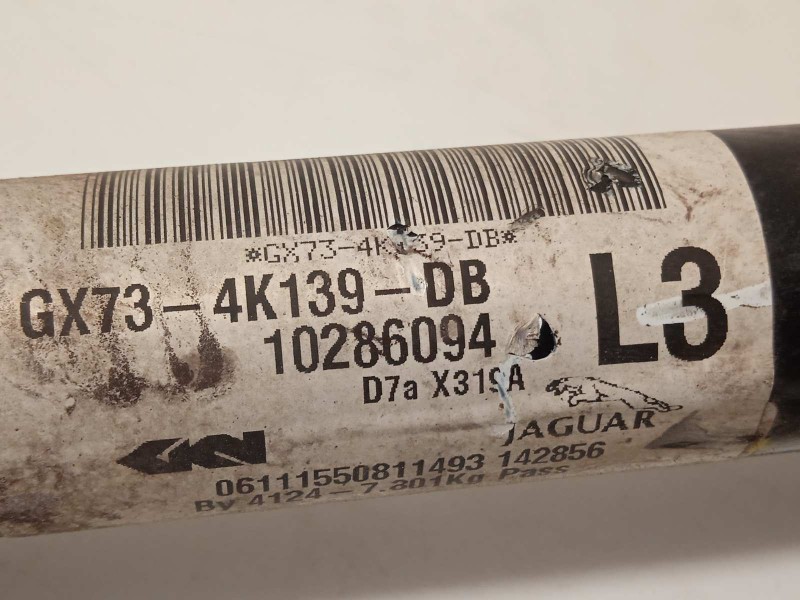 Recambio de transmision trasera izquierda para jaguar xe 2.0 diesel cat referencia OEM IAM GX734K139DB  T2H3341