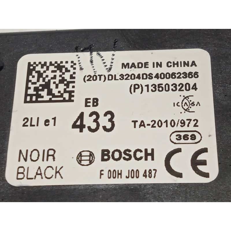 Recambio de modulo electronico para opel mokka 1.7 16v cdti referencia OEM IAM 13503204  