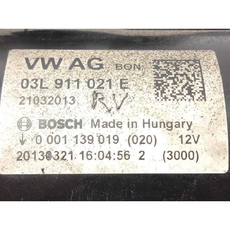 Recambio de motor arranque para audi a5 coupe (8t) 2.0 tdi (130kw) referencia OEM IAM 03L911021E  3L911021E