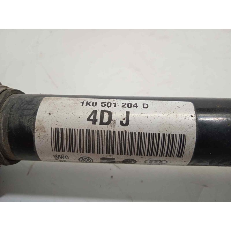 Recambio de transmision trasera derecha para skoda octavia combi (1z5) scout 4x4 referencia OEM IAM 1K0501204D  