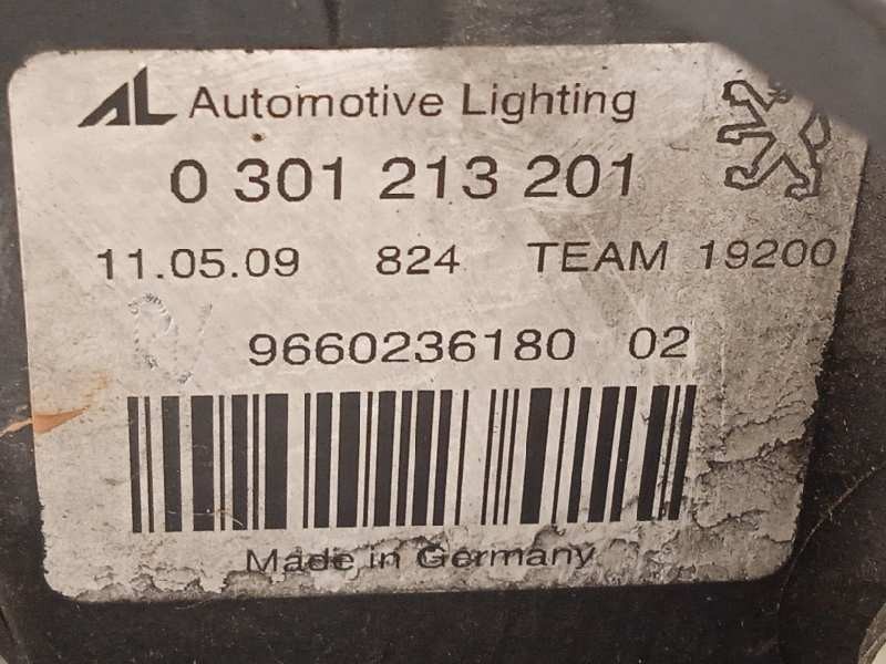 Recambio de faro izquierdo para peugeot 407 confort referencia OEM IAM 9660236180  0301213201