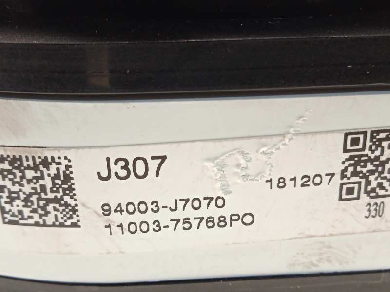 Recambio de cuadro instrumentos para kia ceed concept referencia OEM IAM 94003J7070  