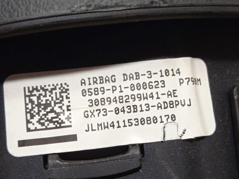 Recambio de kit airbag para jaguar xe 2.0 diesel cat referencia OEM IAM T4N15096PVJ T2H3156 GX7304320LE8PVJ