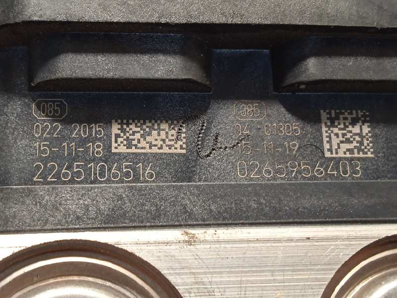 Recambio de abs para renault clio iv limited referencia OEM IAM 476601203R 0265956403 269722