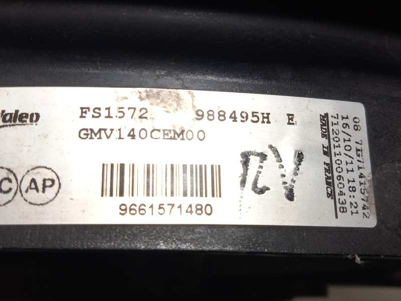 Recambio de electroventilador para peugeot 5008 1.6 hdi fap referencia OEM IAM 9661571480 9828719880 1253K4