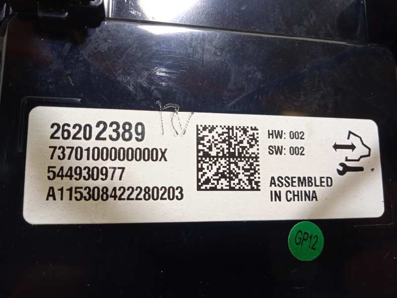 Recambio de pantalla multifuncion para opel insignia sports tourer excellence referencia OEM IAM 26202389  544930977