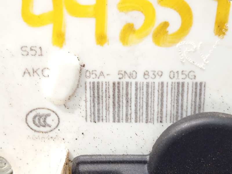 Recambio de cerradura puerta trasera izquierda para volkswagen tiguan (5n2) sport 4motion bluemotion referencia OEM IAM 5N083901