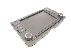 Recambio de pantalla multifuncion para seat ibiza (6p1) fr referencia OEM IAM 5F0919604  5F09196041QB