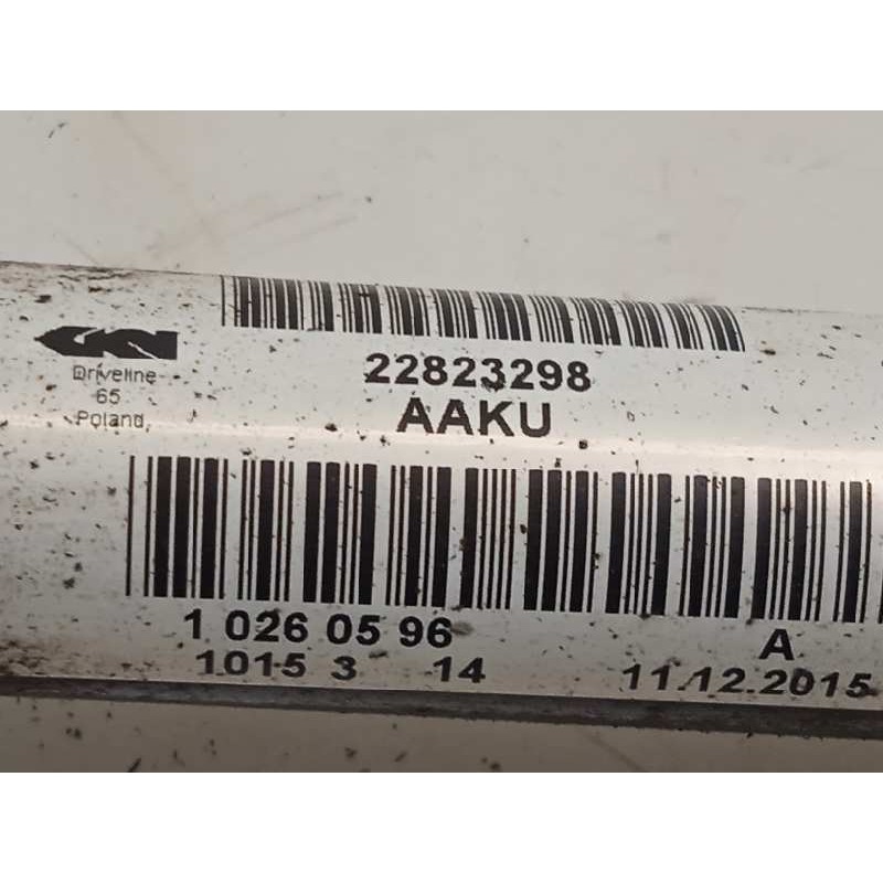 Recambio de transmision trasera derecha para opel insignia sports tourer excellence referencia OEM IAM 22823298  10260596