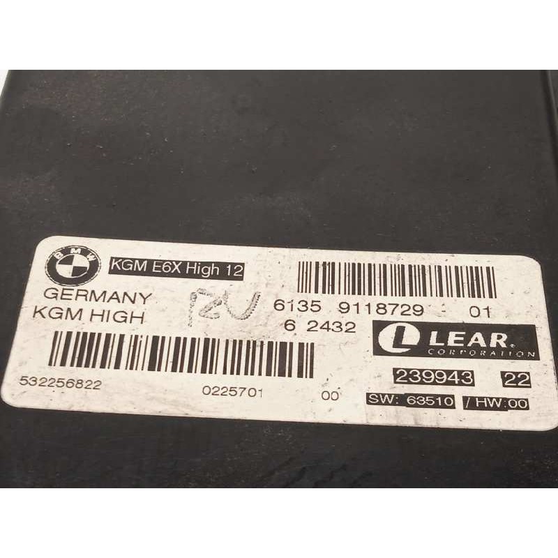 Recambio de modulo electronico para bmw serie 5 berlina (e60) 525i referencia OEM IAM 61359118729  9118729