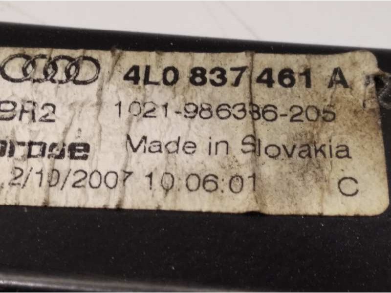 Recambio de elevalunas delantero izquierdo para audi q7 (4l) 3.0 tdi referencia OEM IAM 4L0837461A  4L0959801B