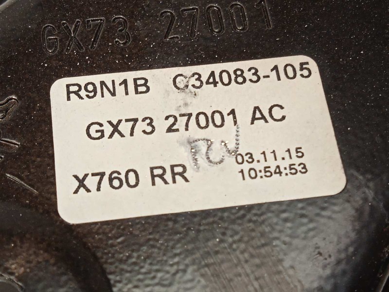 Recambio de elevalunas trasero izquierdo para jaguar xe 2.0 diesel cat referencia OEM IAM GX7327001AC  T4N13877