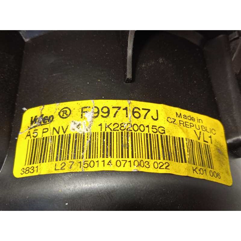 Recambio de motor calefaccion para volkswagen tiguan (5n2) sport 4motion bluemotion referencia OEM IAM 1K2820015G  3C0907521F