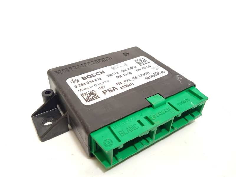 Recambio de modulo electronico para peugeot 3008 gt line referencia OEM IAM 9819360080  0263014016