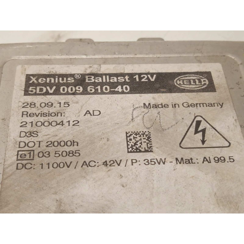 Recambio de centralita faros xenon para jaguar xe 2.0 diesel cat referencia OEM IAM 5DV00961040  