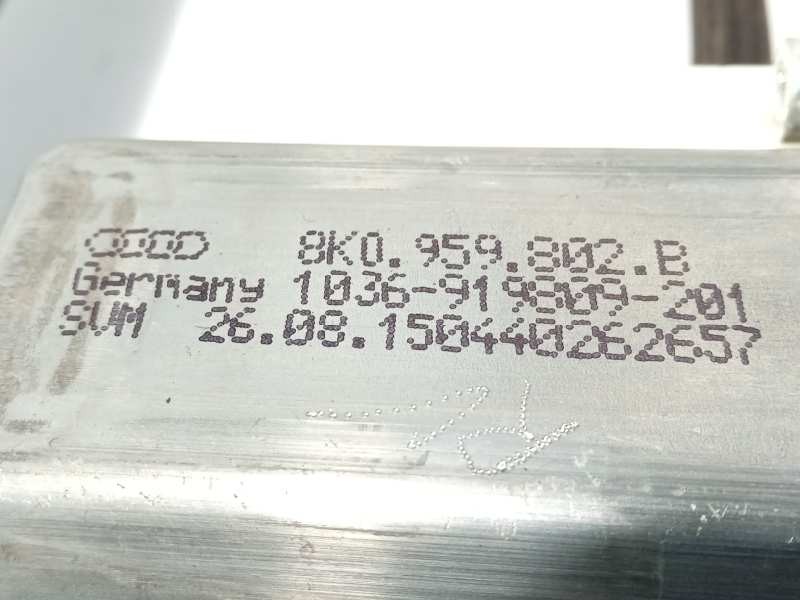 Recambio de elevalunas trasero izquierdo para audi s8 (4hc) 4.0 tfsi quattro referencia OEM IAM 4H0839461C  