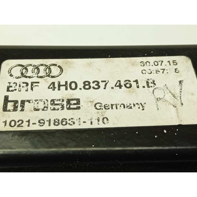 Recambio de elevalunas delantero izquierdo para audi s8 (4hc) 4.0 tfsi quattro referencia OEM IAM 4H0837461B  