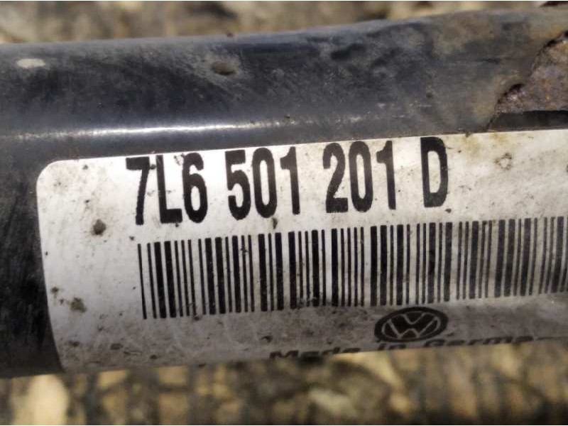 Recambio de transmision trasera derecha para volkswagen touareg (7l6) 2.5 tdi dpf referencia OEM IAM 7L6501201D  