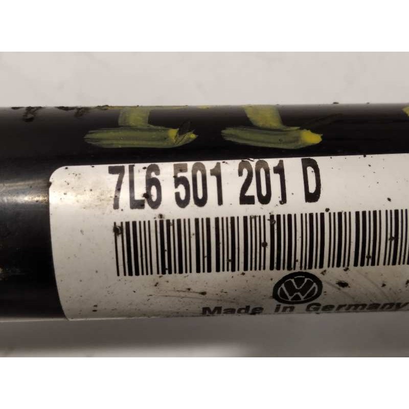 Recambio de transmision trasera izquierda para volkswagen touareg (7l6) 2.5 tdi dpf referencia OEM IAM 7L6501201D  