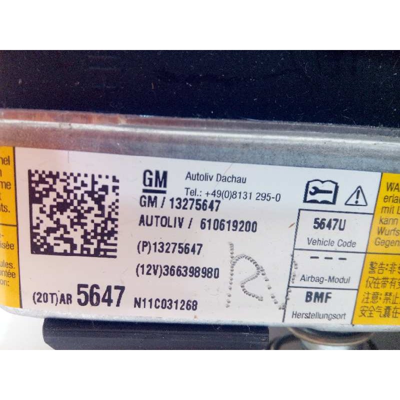Recambio de airbag delantero izquierdo para opel insignia berlina 2.0 16v cdti referencia OEM IAM 13275647  