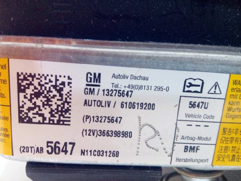 Recambio de airbag delantero izquierdo para opel insignia berlina 2.0 16v cdti referencia OEM IAM 13275647  