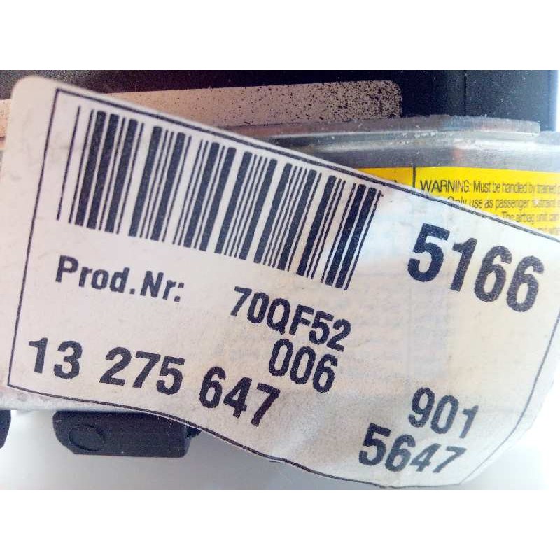 Recambio de airbag delantero izquierdo para opel insignia berlina 2.0 16v cdti referencia OEM IAM 13275647  