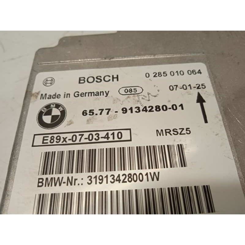 Recambio de centralita airbag para bmw serie 3 touring (e91) 320d referencia OEM IAM 65779134280  0285010064