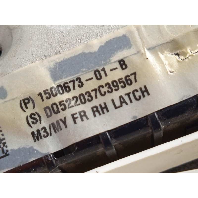 Recambio de cerradura puerta delantera derecha para tesla model 3 rwd referencia OEM IAM 150067301B  